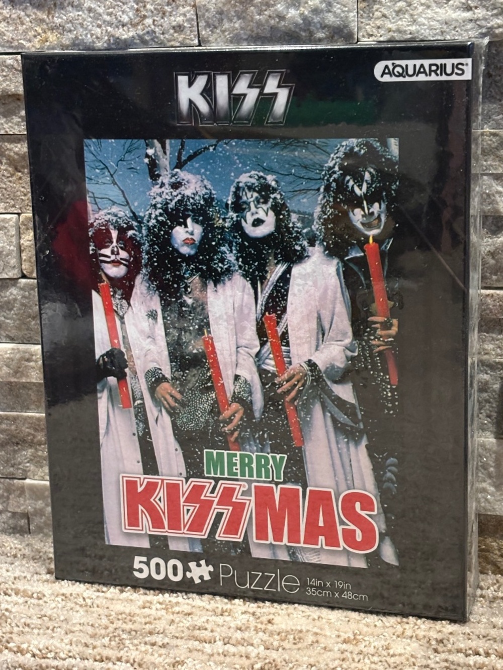 KISS Band “Merry Kissmas” 500 Piece Puzzle